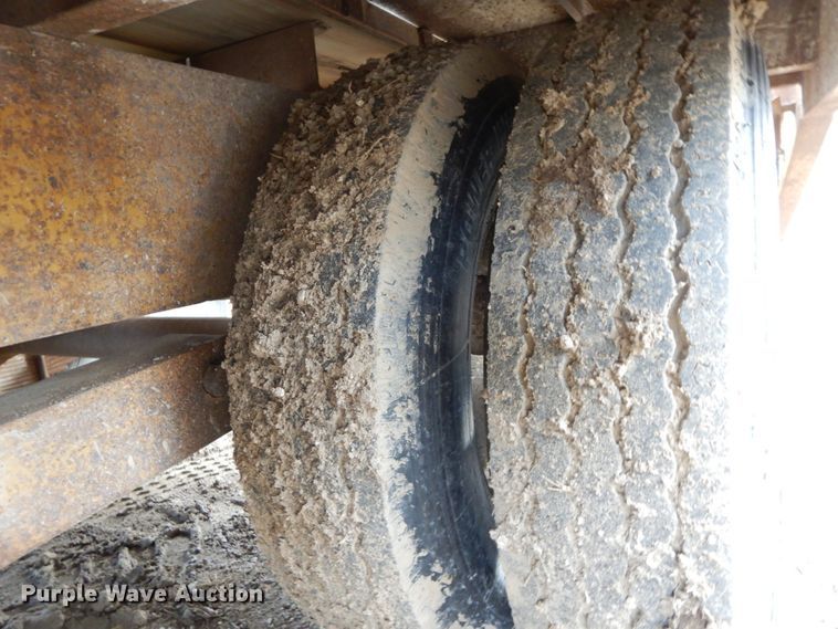 image for item DF6492 1986 Belshe T8 equipment trailer