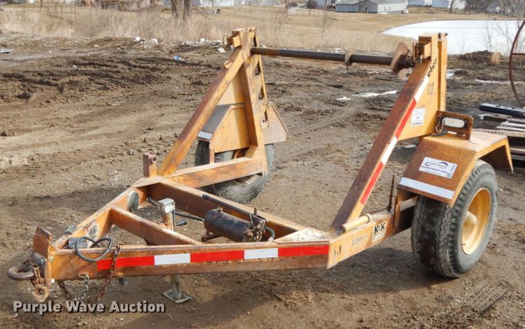 image for item DF6494 1988 Wheeler Reeler reel trailer