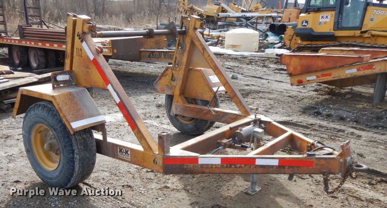 image for item DF6494 1988 Wheeler Reeler reel trailer