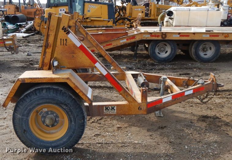 image for item DF6494 1988 Wheeler Reeler reel trailer