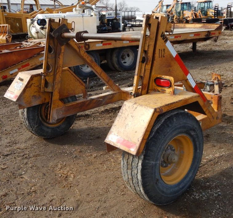 image for item DF6494 1988 Wheeler Reeler reel trailer