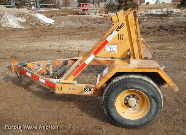 image for item DF6494 1988 Wheeler Reeler reel trailer