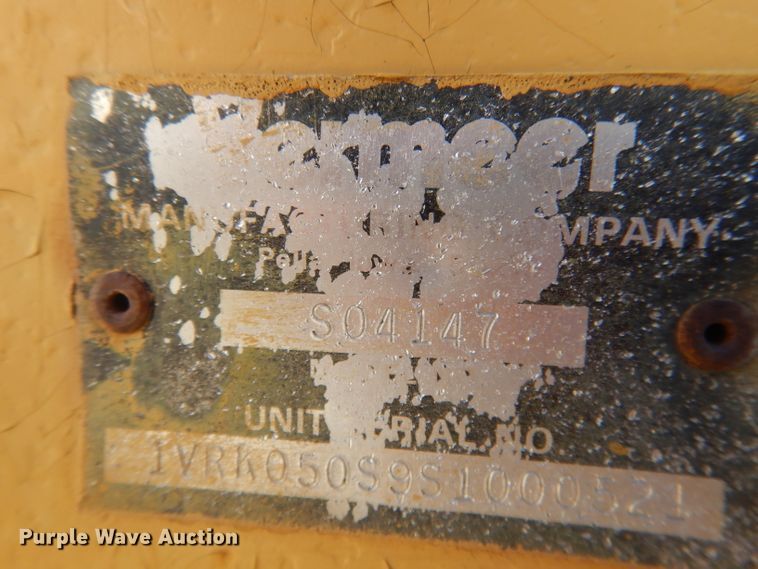 image for item DG4676 1995 Vermeer V4750  trencher