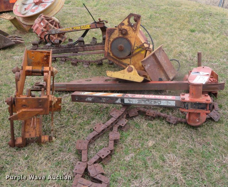image for item DH0729 Ditch Witch trencher parts