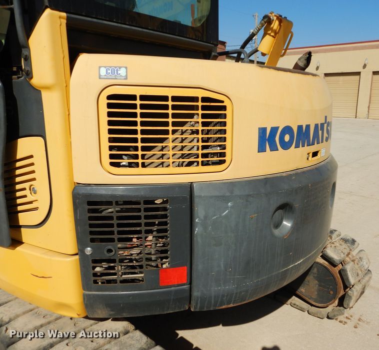 image for item DI8497 2008 Komatsu PC88MR-8  mini excavator