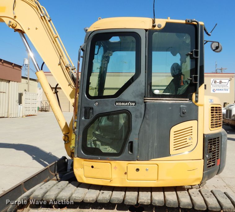 image for item DI8497 2008 Komatsu PC88MR-8  mini excavator