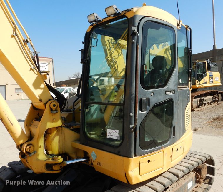 image for item DI8497 2008 Komatsu PC88MR-8  mini excavator