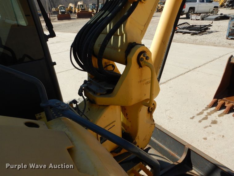 image for item DI8497 2008 Komatsu PC88MR-8  mini excavator