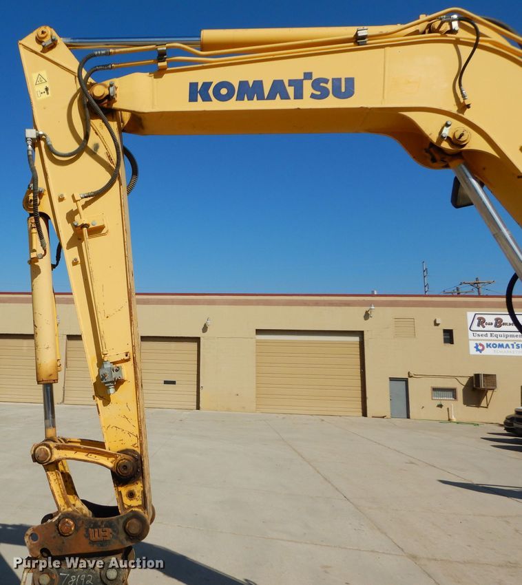 image for item DI8497 2008 Komatsu PC88MR-8  mini excavator