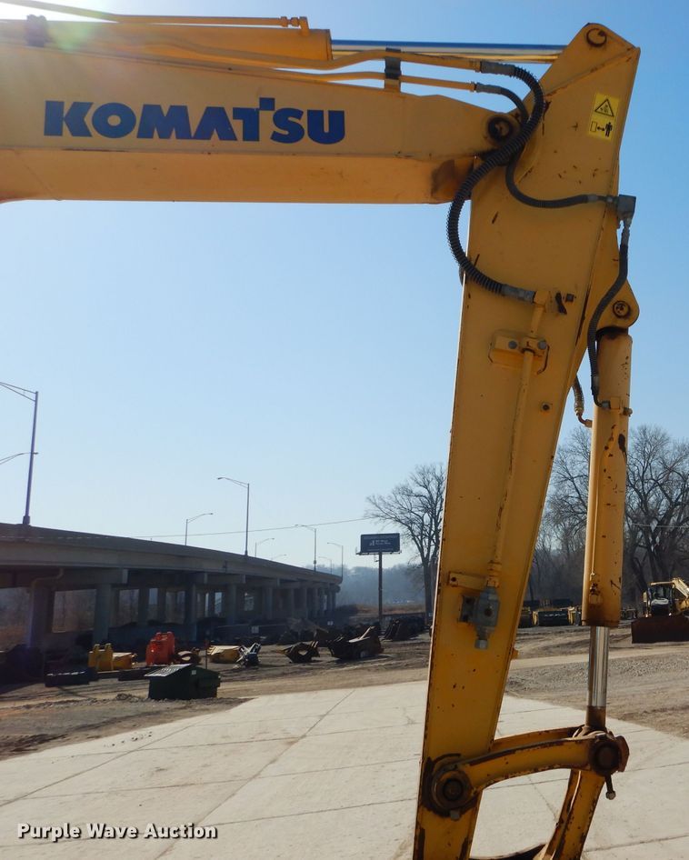 image for item DI8497 2008 Komatsu PC88MR-8  mini excavator