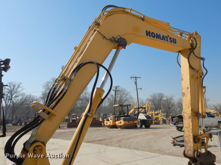 image for item DI8497 2008 Komatsu PC88MR-8  mini excavator