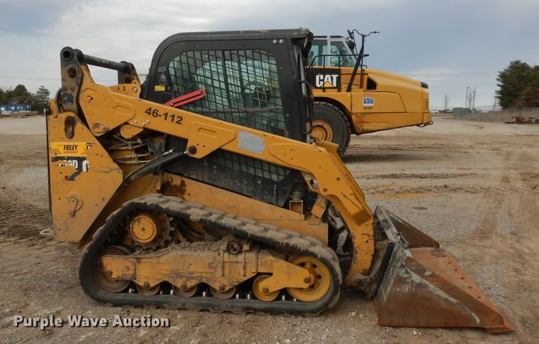 image for item DJ2866 2016 Caterpillar 259D  skid steer loader