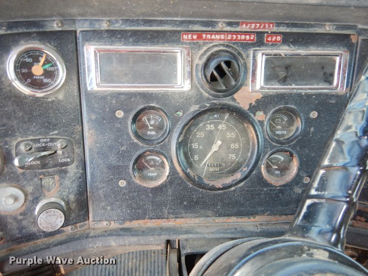 image for item DJ2886 1995 Ford L8000  dump truck