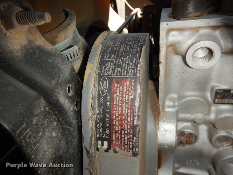 image for item DJ2886 1995 Ford L8000  dump truck