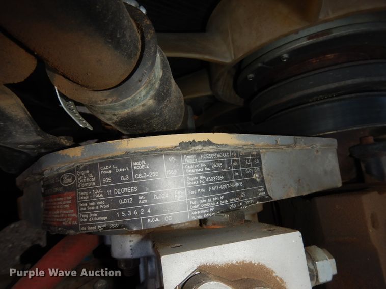 image for item DJ2886 1995 Ford L8000  dump truck