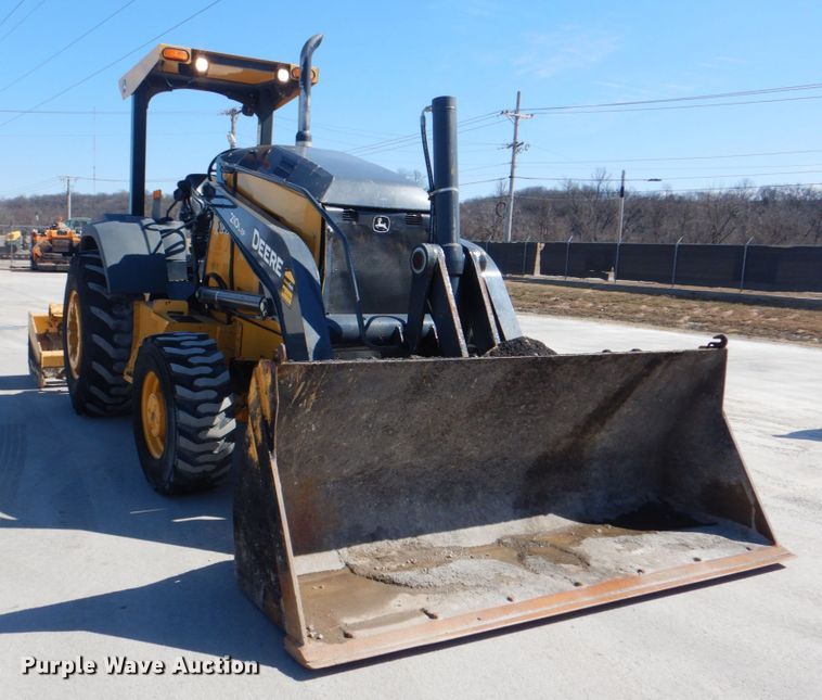 image for item DJ8709 2015 John Deere 210LEP  landscape tractor