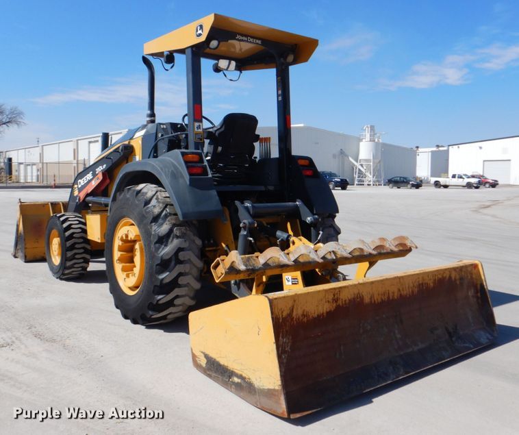 image for item DJ8709 2015 John Deere 210LEP  landscape tractor