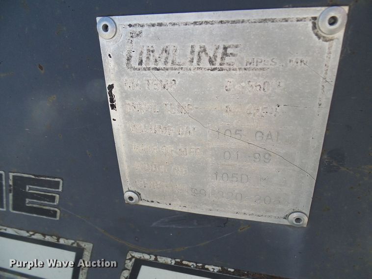 image for item DL0817 1999 Cimline 105D  melter applicator