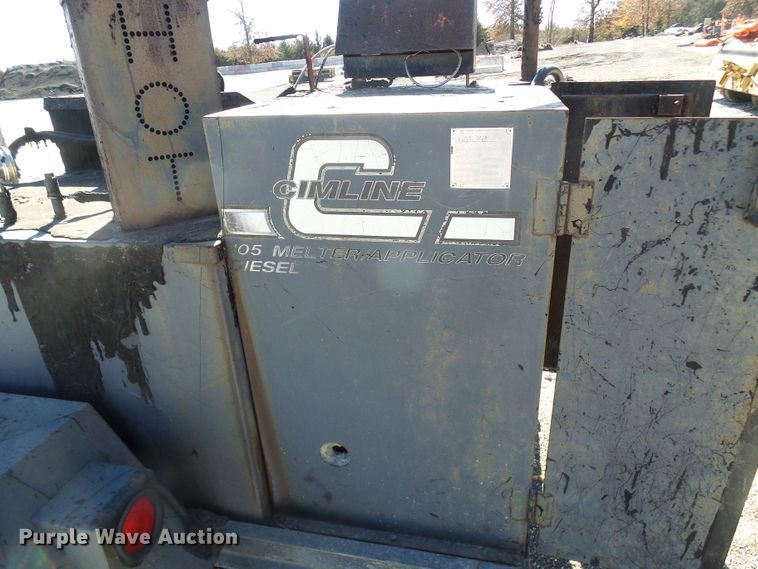 image for item DL0817 1999 Cimline 105D  melter applicator