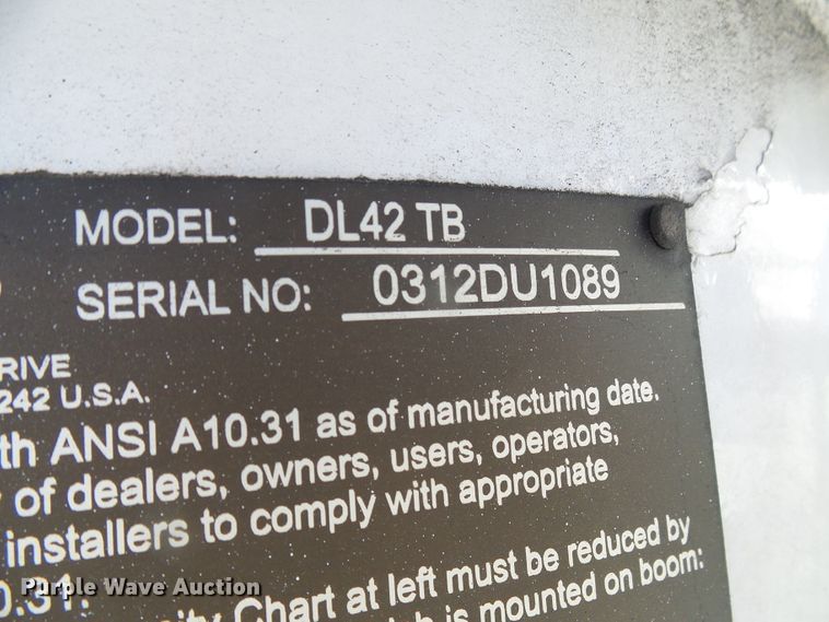 image for item DL0822 2012 Freightliner Business Class M2  crane truck