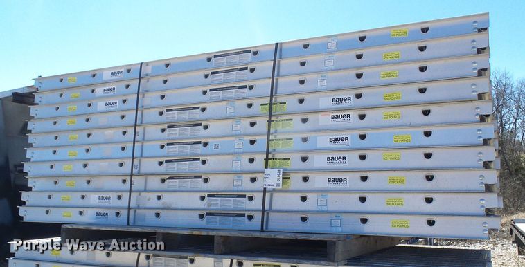 image for item DL0828 (20) Bauer 22012 aluminum planks