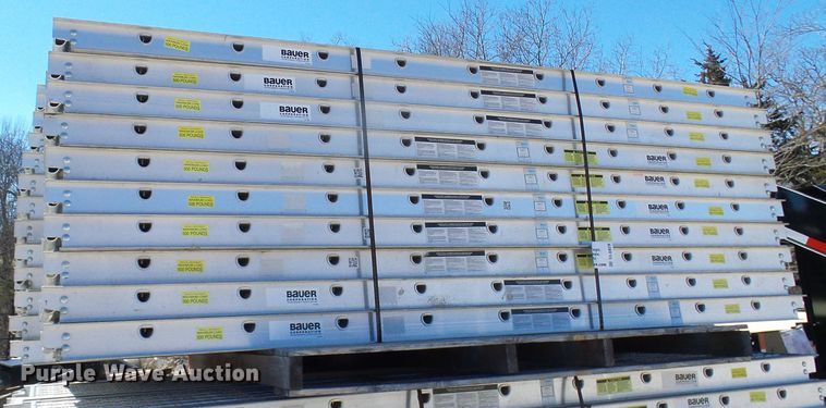 image for item DL0828 (20) Bauer 22012 aluminum planks