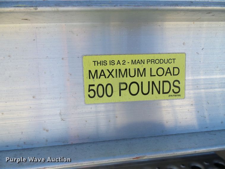 image for item DL0828 (20) Bauer 22012 aluminum planks