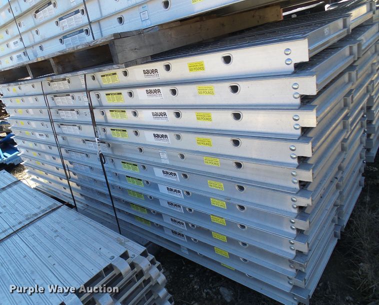 image for item DL0829 (22) Bauer 22012 aluminum planks