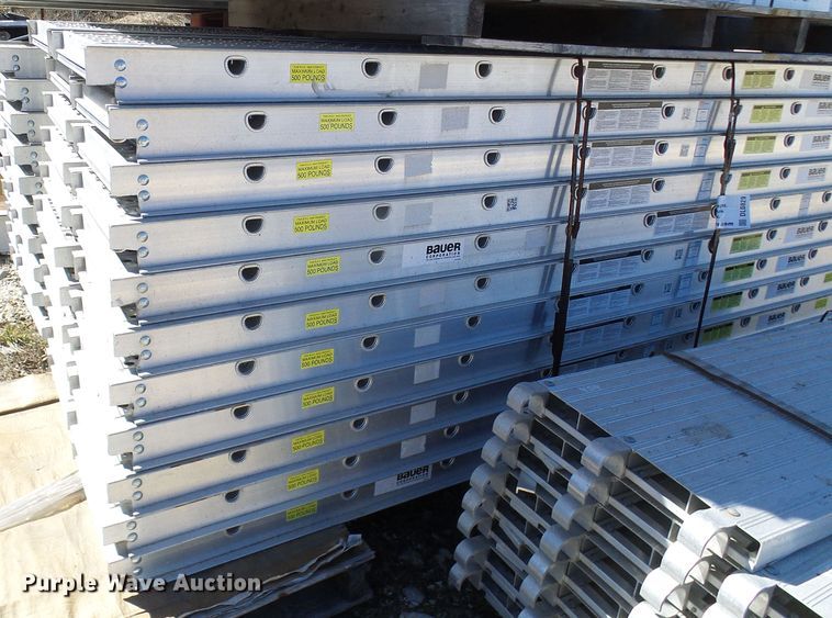 image for item DL0829 (22) Bauer 22012 aluminum planks