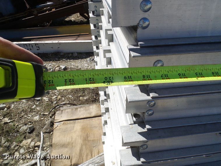 image for item DL0829 (22) Bauer 22012 aluminum planks