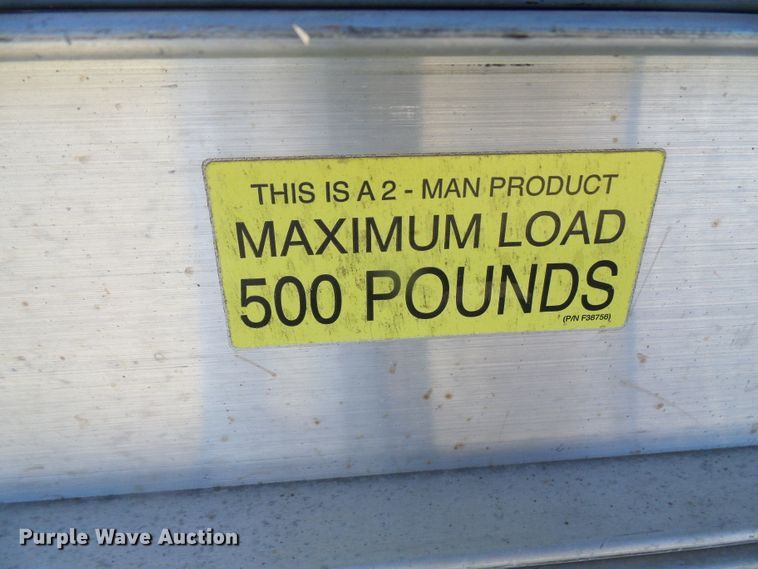 image for item DL0829 (22) Bauer 22012 aluminum planks