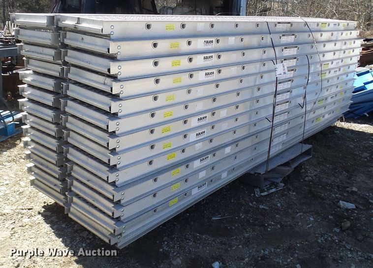 image for item DL0831 (26) Bauer 22014 aluminum planks