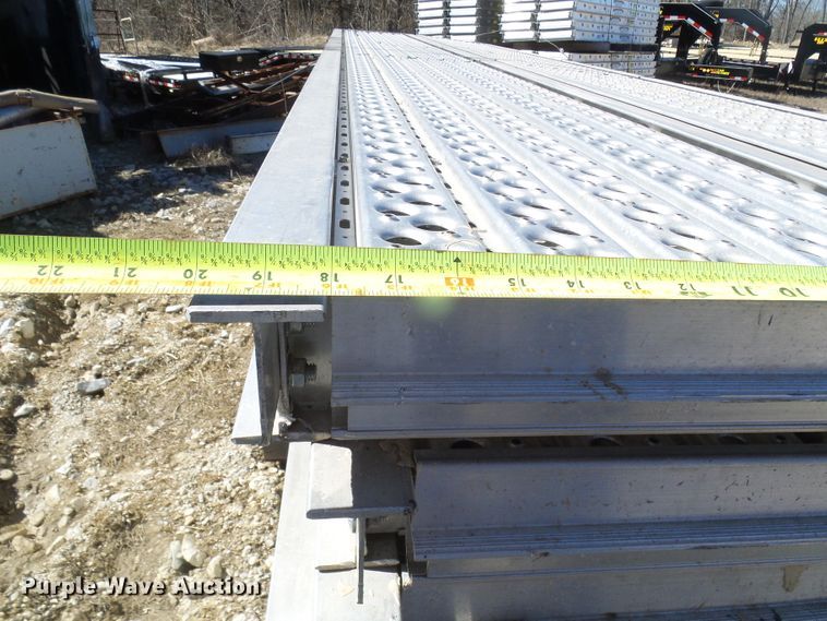 image for item DL0831 (26) Bauer 22014 aluminum planks