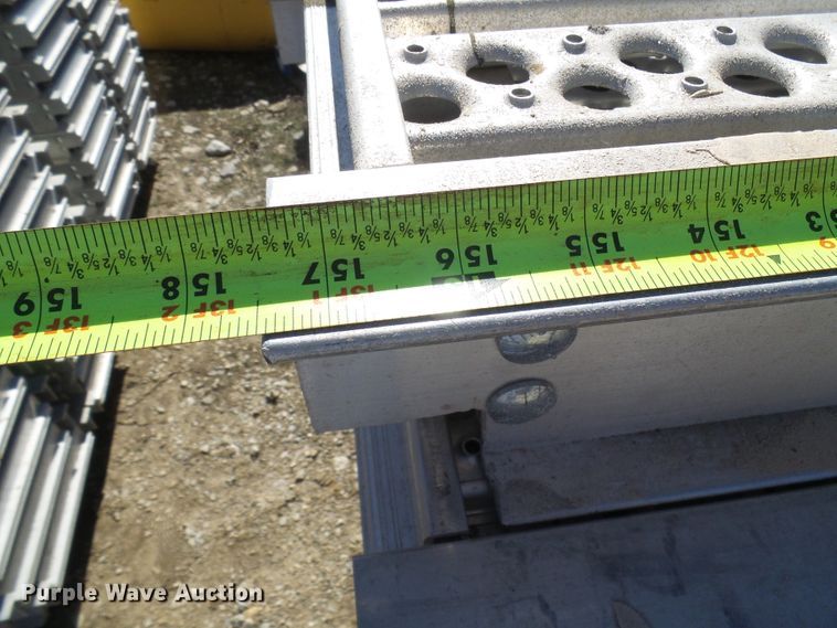 image for item DL0831 (26) Bauer 22014 aluminum planks