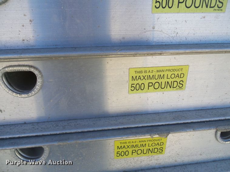 image for item DL0832 (24) Bauer 22014 aluminum planks