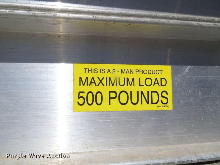 image for item DL0834 (20) Bauer 22014 aluminum planks