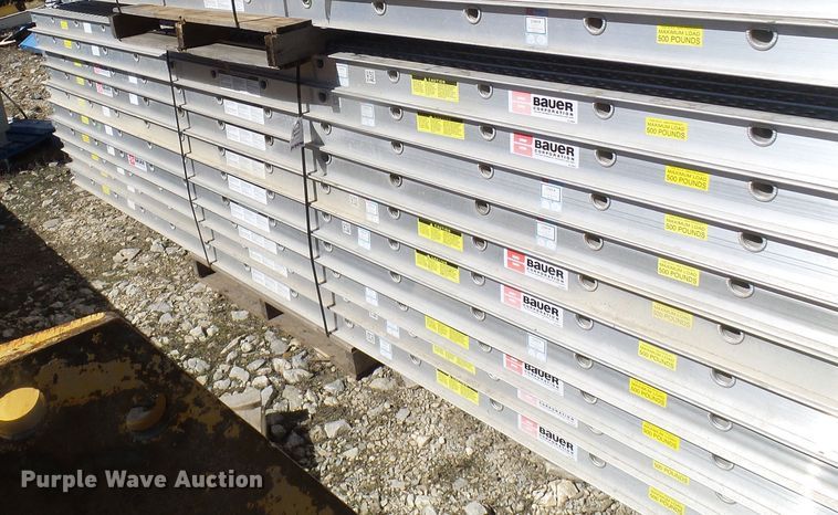 image for item DL0835 (20) Bauer 22014 aluminum planks