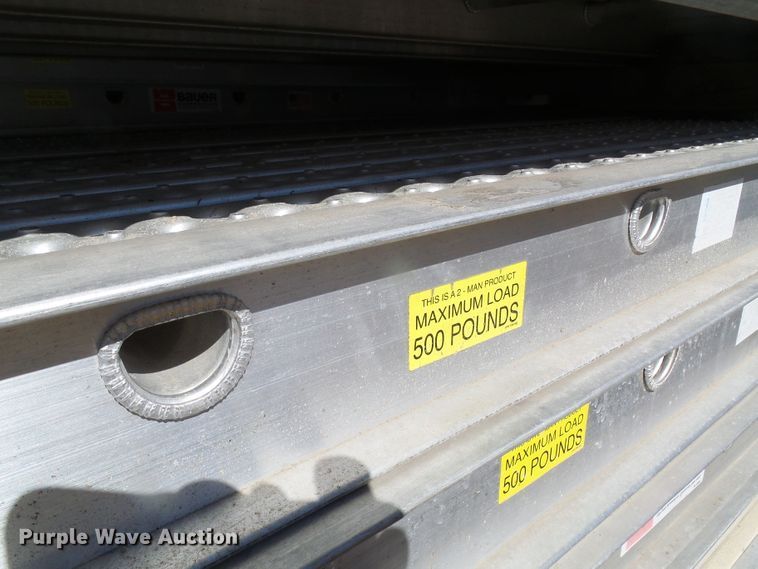 image for item DL0835 (20) Bauer 22014 aluminum planks