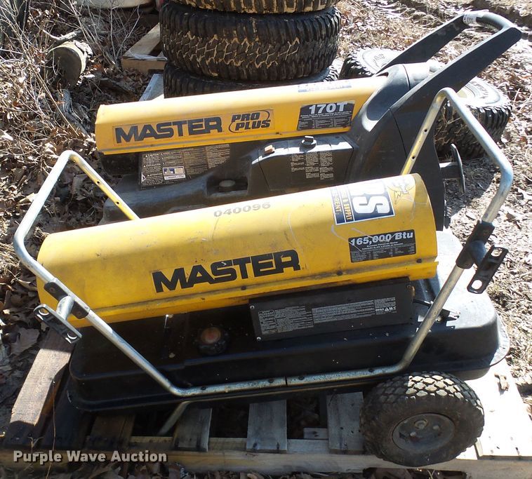 image for item DL0890 (2) Master 170 heaters