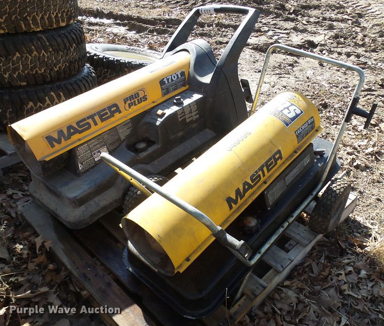 image for item DL0890 (2) Master 170 heaters