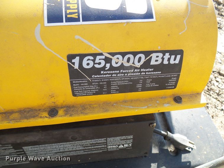 image for item DL0890 (2) Master 170 heaters