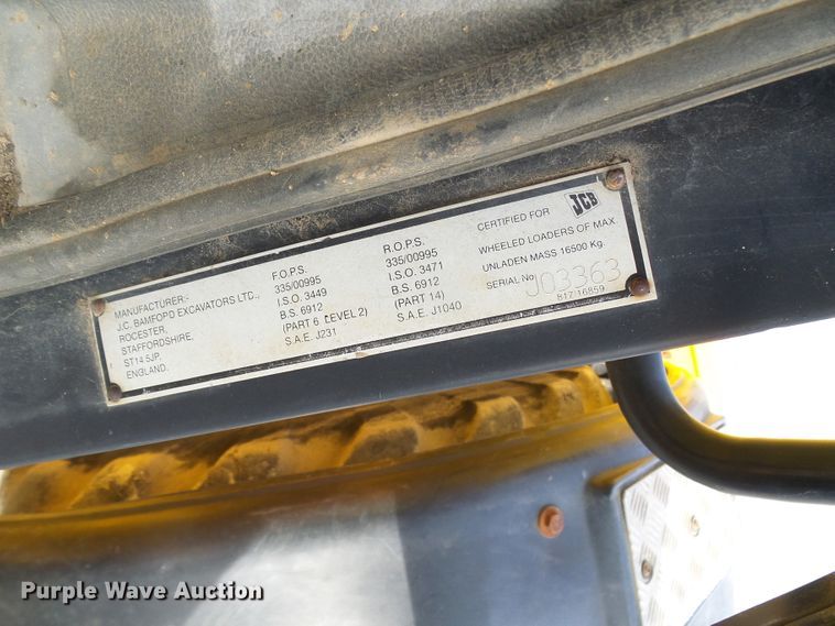 image for item DL0897 2004 JCB 416HT  wheel loader