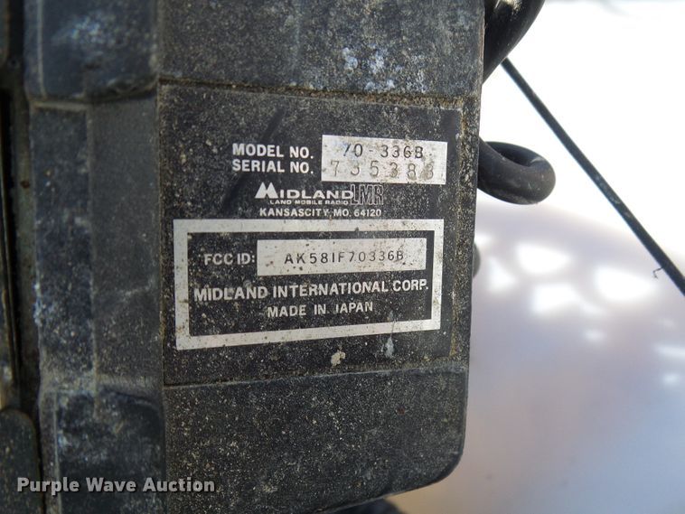 image for item DL0899 Midland CB radios and antennas