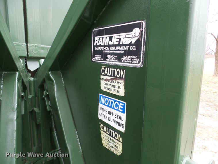 image for item DL0904 Marathon DRC II  trash compactor