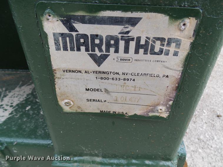 image for item DL0904 Marathon DRC II  trash compactor