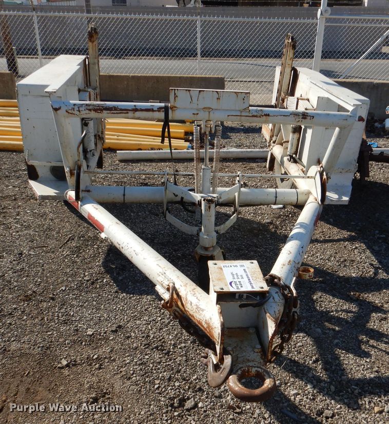 image for item DL4752 1986 Hogg And Davis P120  reel trailer