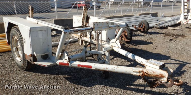 image for item DL4752 1986 Hogg And Davis P120  reel trailer