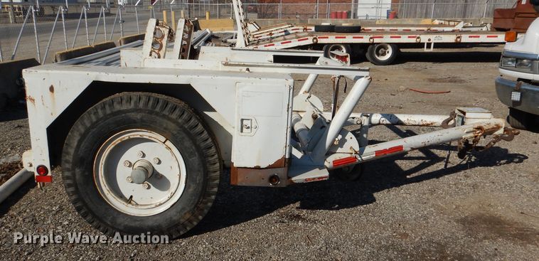 image for item DL4752 1986 Hogg And Davis P120  reel trailer