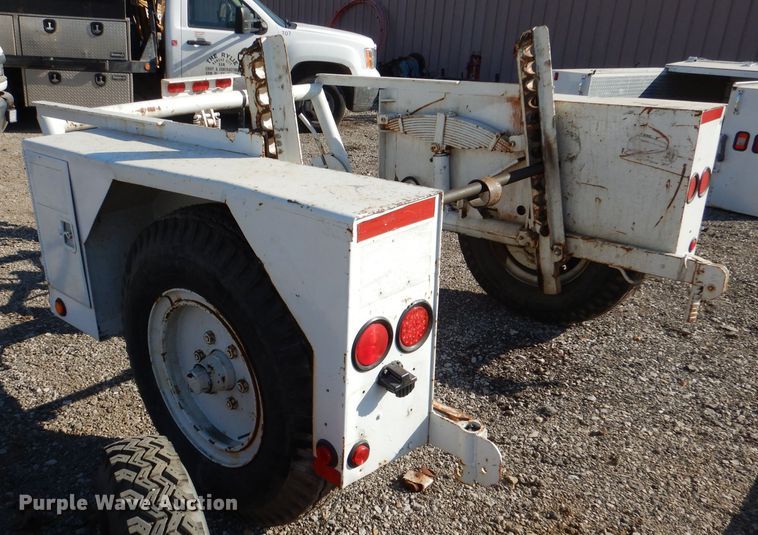 image for item DL4752 1986 Hogg And Davis P120  reel trailer