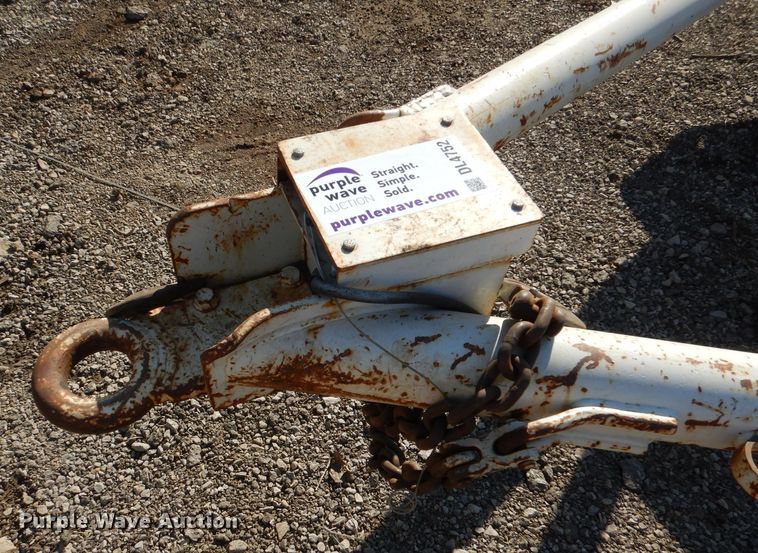 image for item DL4752 1986 Hogg And Davis P120  reel trailer